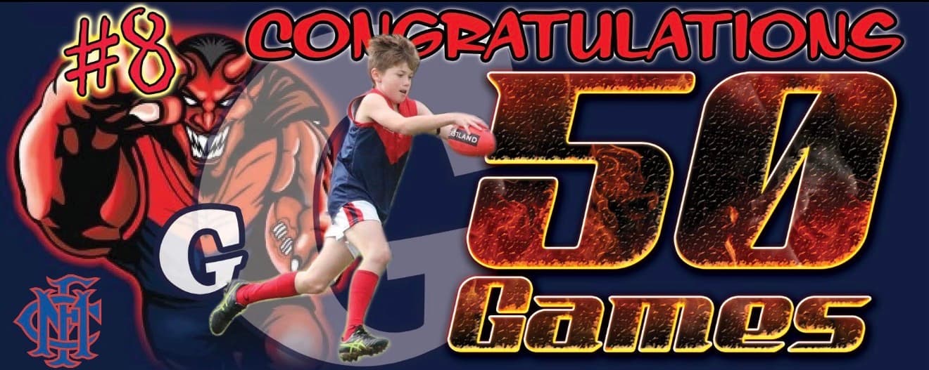 Milestone banner example 3